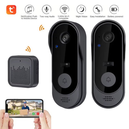 Smart Home HD Doorbell Waterproof Camera