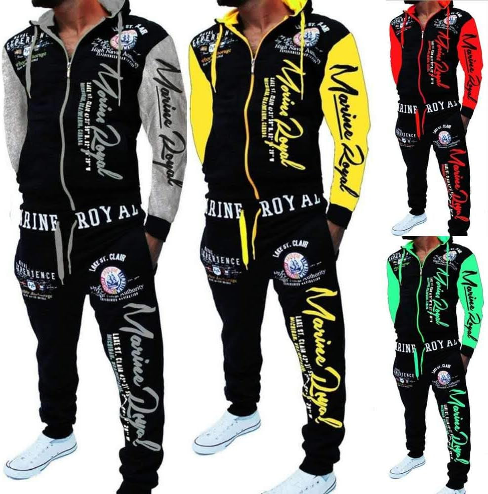 Men 'S Casual Sweatsuit Set