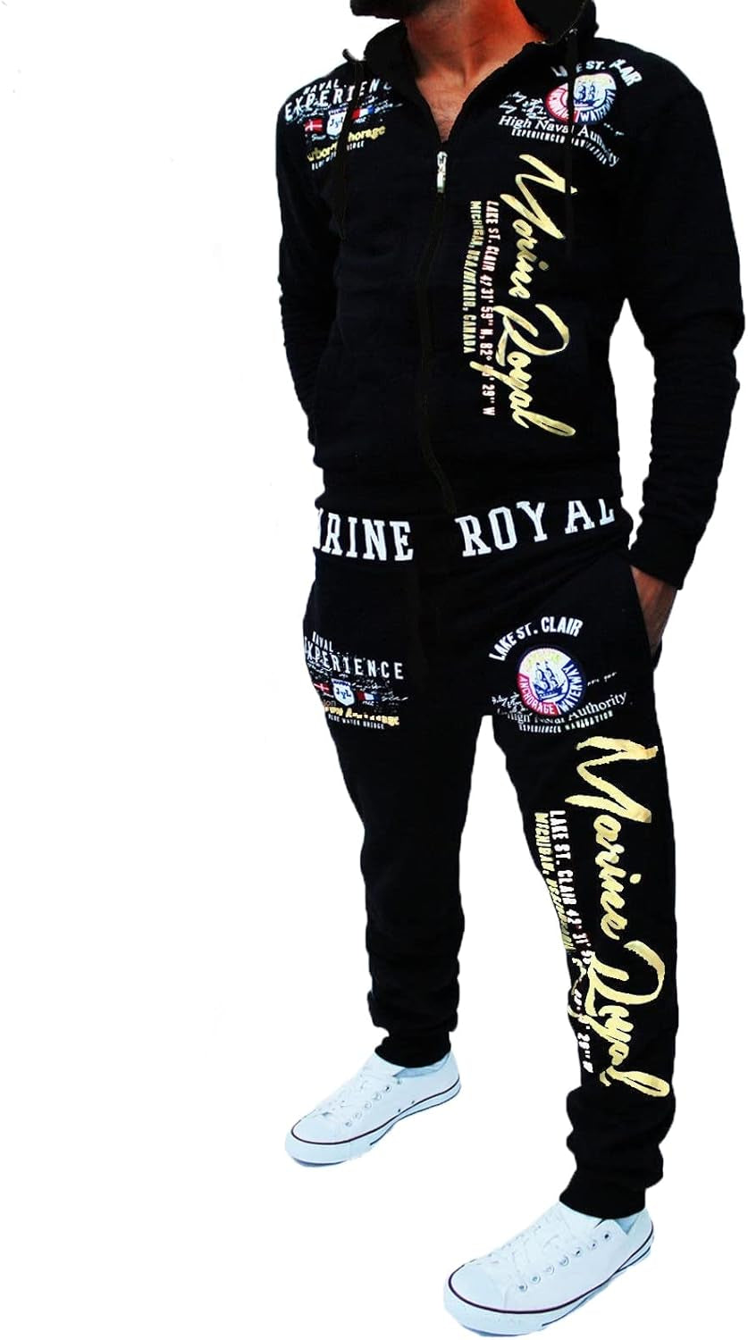 Men 'S Casual Sweatsuit Set