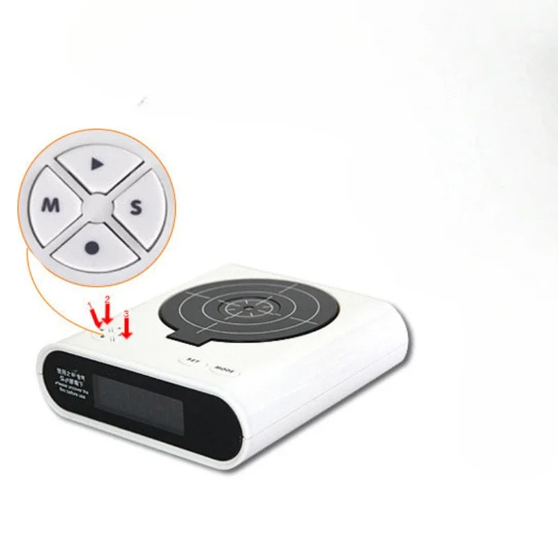 Creative Alarm Clock Shoot at the Target Novel Shooting Toy Bedroom Lazy Person Wakes up Alarm Clock Living Room Decoration