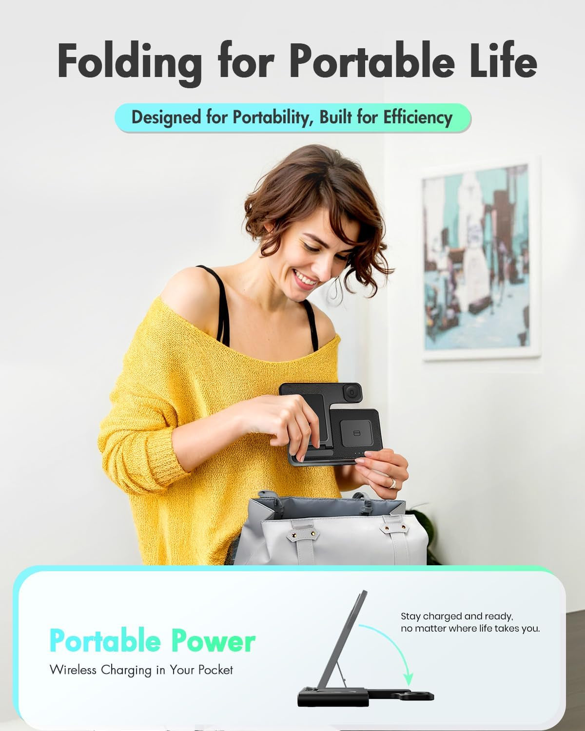 3-in-1 Wireless Charging Station for iPhone 17-11, Apple Watch Series 2-11, and AirPods Pro-4