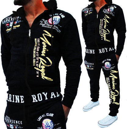 Men 'S Casual Sweatsuit Set