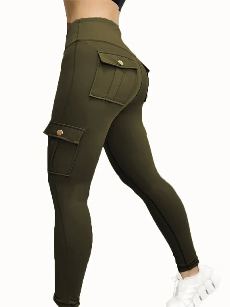 Elevate Your Workout with Women's High-Waisted Pocket Leggings – The Perfect Blend of Style and Comfort for All Your Fitness Adventures