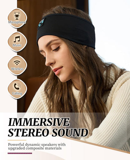 Experience Uninterrupted Sleep with Perytong Bluetooth Wireless Sleep Headphones