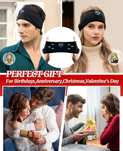 Experience Uninterrupted Sleep with Perytong Bluetooth Wireless Sleep Headphones
