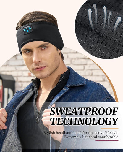Experience Uninterrupted Sleep with Perytong Bluetooth Wireless Sleep Headphones