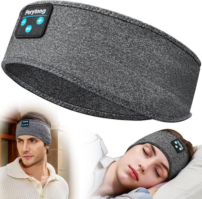 Experience Uninterrupted Sleep with Perytong Bluetooth Wireless Sleep Headphones
