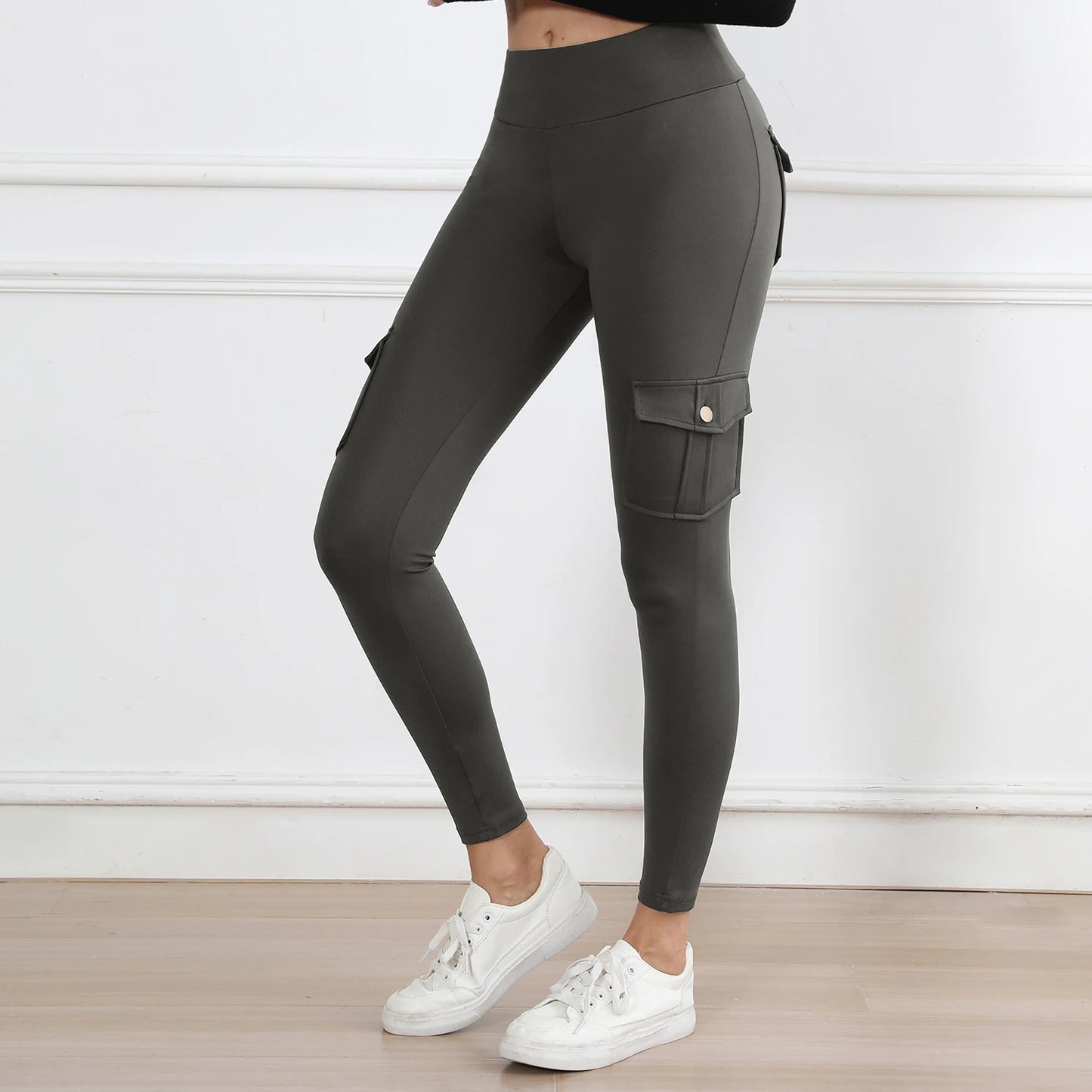 Elevate Your Workout with Women's High-Waisted Pocket Leggings – The Perfect Blend of Style and Comfort for All Your Fitness Adventures