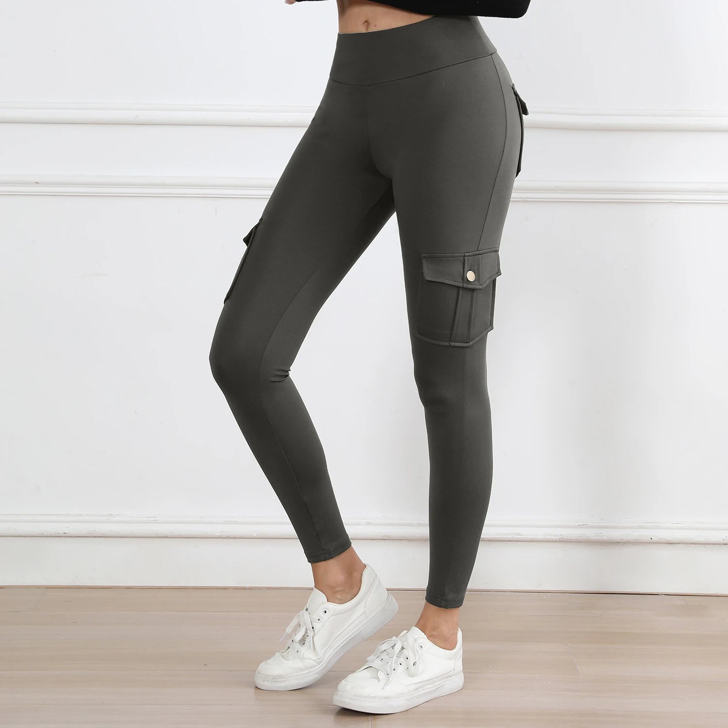 Elevate Your Workout with Women's High-Waisted Pocket Leggings – The Perfect Blend of Style and Comfort for All Your Fitness Adventures