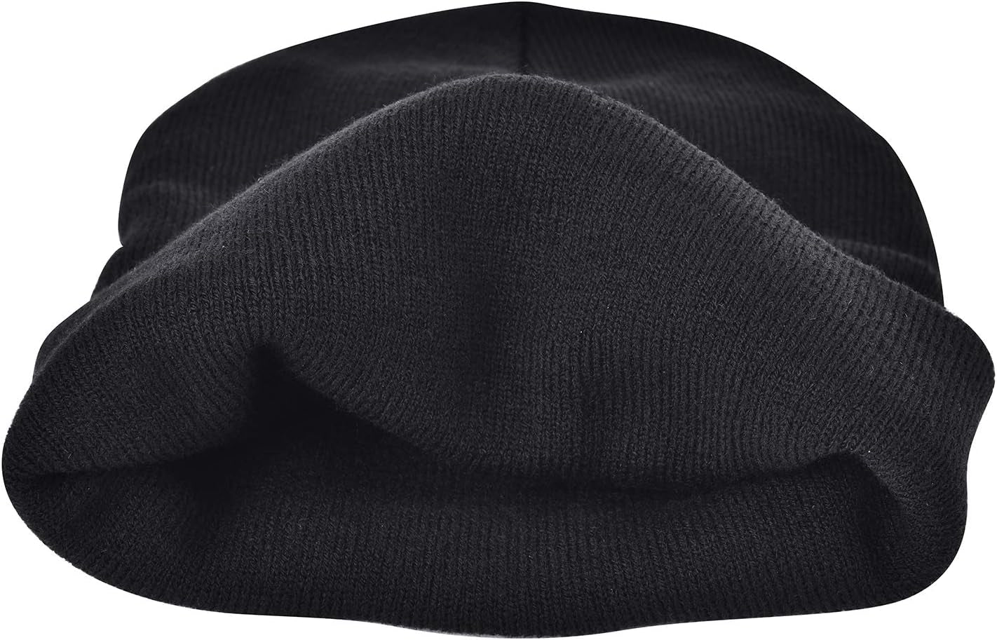 Illuminate Your Style: Unisex Black Beanie with USB Rechargeable LED Lights - Perfect Gifts for Dads and Men