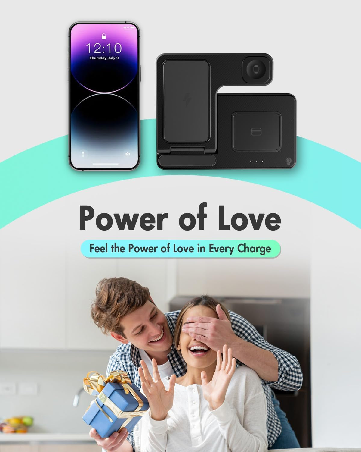 3-in-1 Wireless Charging Station for iPhone 17-11, Apple Watch Series 2-11, and AirPods Pro-4