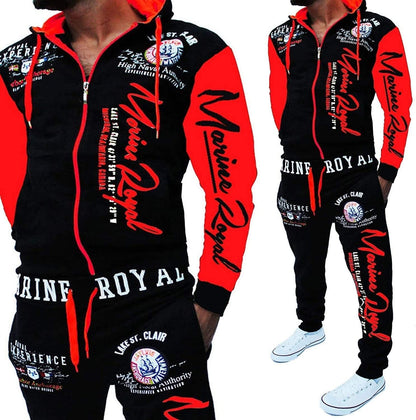 Men 'S Casual Sweatsuit Set